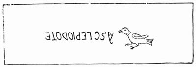 Illustration: Fig. 125.&mdash;Inscription upside down.