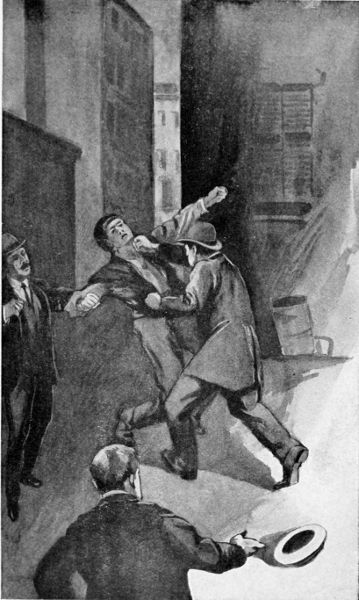 Immediately Goodman Delivered one of His Right Hand
Swings Straight for the Jaw.