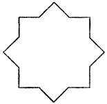 Fig. 3.&mdash;Sixteen-sided stand used at the invocation of spirits.