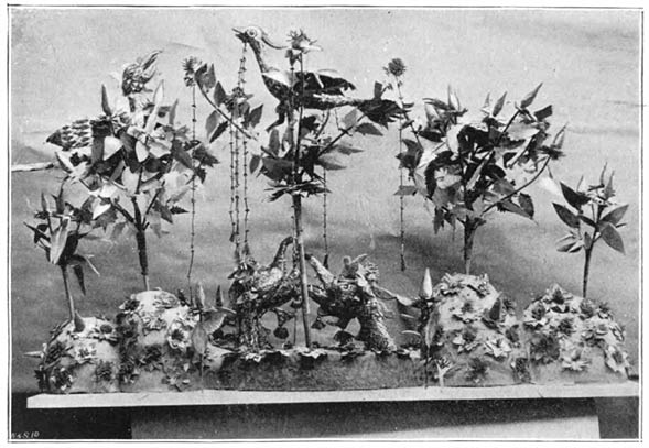 Plate 15.&mdash;Wedding Centrepiece, with Dragons etc.