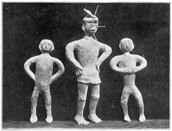 Plate 28.&mdash;Fig. 1. Wax Figures.