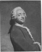 PORTRAIT BY QUENTIN DE LA TOUR
OF HIMSELF.
(Cliché LL.)