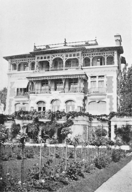 THE VILLA RION-BOSSON, PADEREWSKI'S RESIDENCE NEAR LAUSANNE