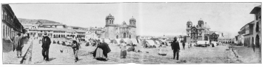 Image unavailable: THE CATHEDRAL&mdash;THE JESUIT CHURCH&mdash;THE PLAZA-CUZCO