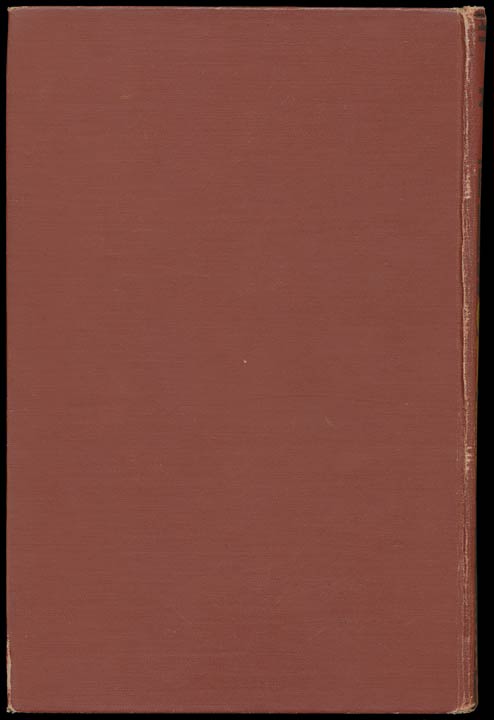 Original Back Cover.