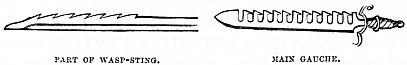 Image unavailable: PART OF WASP-STING.
MAIN GAUCHE.