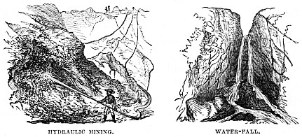Image unavailable: HYDRAULIC MINING.
WATER-FALL.