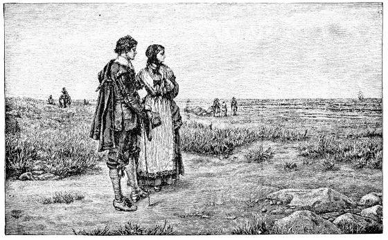 Image unavailable: Long in silence they watched the receding sail of the vessel,
Much endeared to them all, as something living and human.