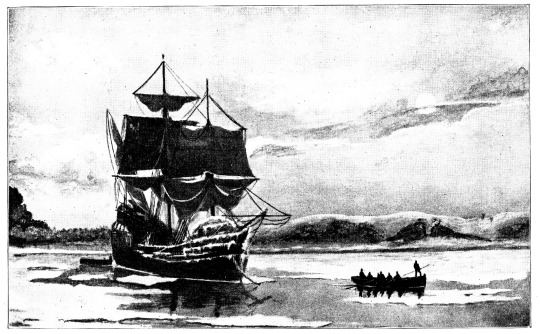 Image unavailable: THE “MAYFLOWER,” IN PLYMOUTH HARBOR. FROM A PAINTING IN PILGRIM
HALL.