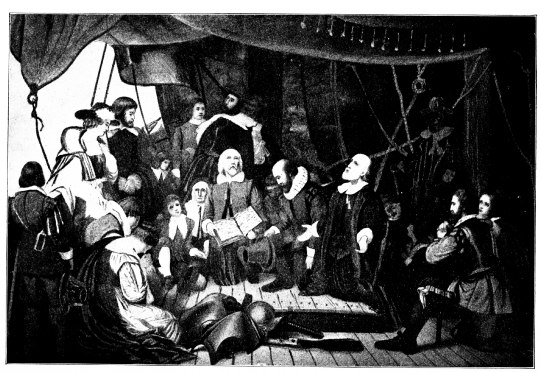 Image unavailable: THE DEPARTURE OF THE PILGRIMS FROM DELFT HAVEN. FROM AN EARLY
PAINTING.