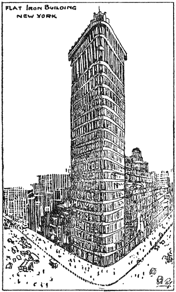 FLAT Iron Building
 NEW YORK
