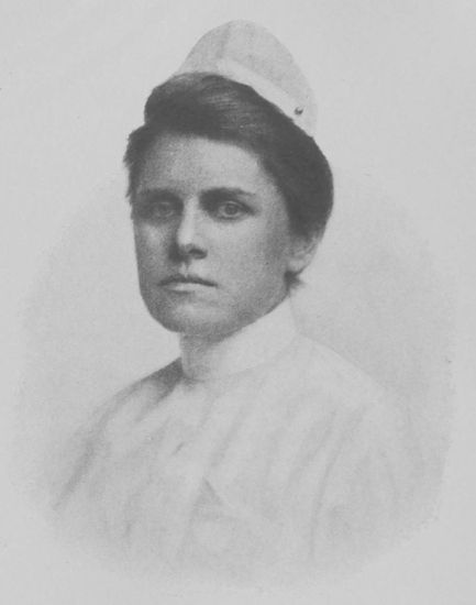 JULIA C. STIMSON
From the photograph for her passport, May, 1917.