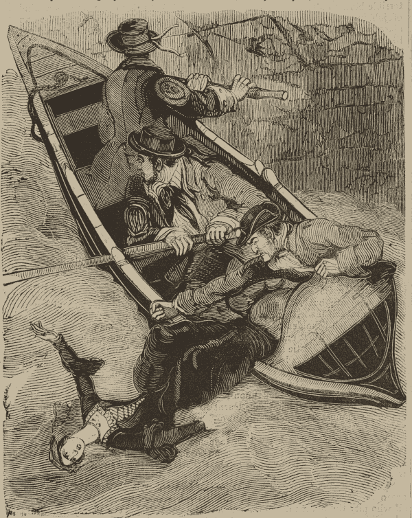 Old London Bridge.&mdash;Todd Tries His Murderous Hand On Mrs. Lovett.