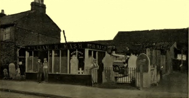 Photograph of William H. Marsh&rsquo;s establishment