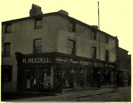 Photograph of Herbert Beedell&rsquo;s shop