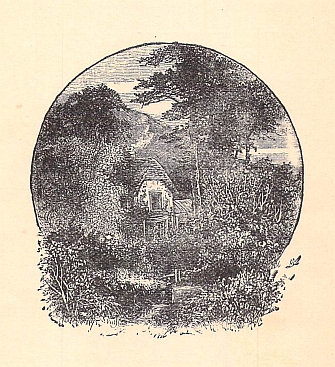 (cottage in forest)