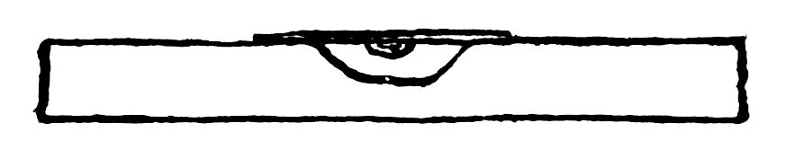 line drawing of hanging-drop